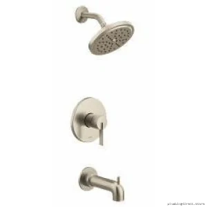 Moen Brushed Nickel M-Core Tub & Shower Kit
