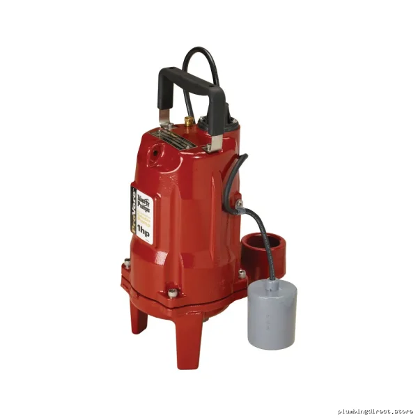 Residential Grinder Pump - Liberty Pumps PRG102M-2, 1 HP 1-Phase 230V Manual, 25' Cord - Image 2