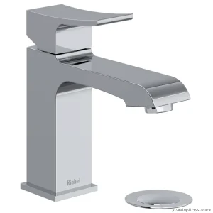 RIOBEL ZS01C Chrome Single Hole Faucet with Lever Handle 1.2 GPM Low Flow