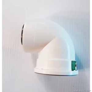 Rinnai 90 Degree Condensing Vent Elbow 224078PP for Efficient Exhaust