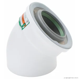 Rinnai #Model-Number Condenser System Fitting - High-Efficiency Angle Bend Design