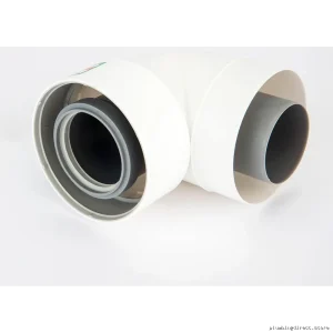 RINNAI 2-4 High-Efficiency Condensing 90° Elbow - Model 229230NPP