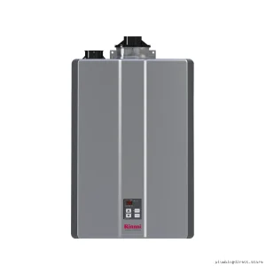 Rinnai Model IN High-Efficiency Natural-Gas Condenser Tankless Hot-Water System – Silver