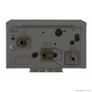 Rinnai Sensei RX Series High-Efficiency Tankless Water Heater | Compact Design for Home Use | Silver Model w/ Dual Flow Rate