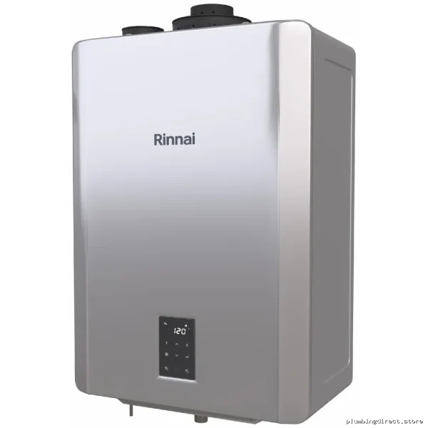 Rinnai RX199IN 199K BTU Tankless Water Heater 11.1 GPM Silver Condensing