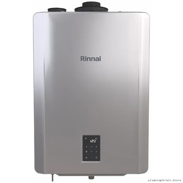 Rinnai RX199IN 199K BTU Tankless Water Heater 11.1 GPM Silver Condensing - Image 4