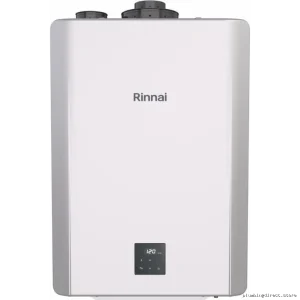 130k BTU 7.1 GPM RINNAI Sensei RX Residential Condensing Tankless Heater