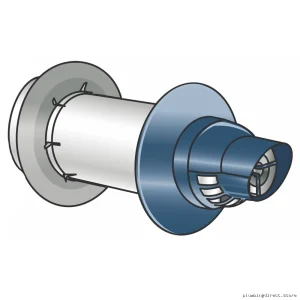 Rinnai Model #XXXXX Universal Non-Condesing Horizontal Exhaust Vent Cap