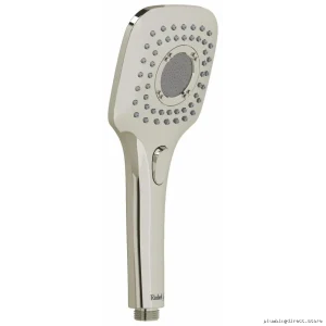 3-Function Versatile Shower Head 1.8 GPM - Polished Nickel Finish RIOBEL 4372PN-WS