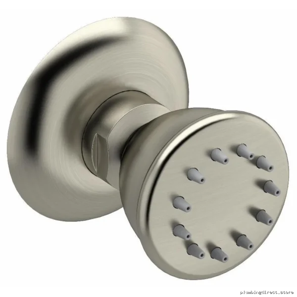 Riobel 327BN Brushed Nickel Round Body Spray - Single Function Shower Head