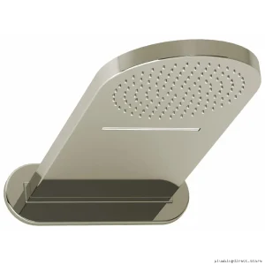 RIOBEL 406PN Modern Rain & Cascade Shower Head in Polished Nickel