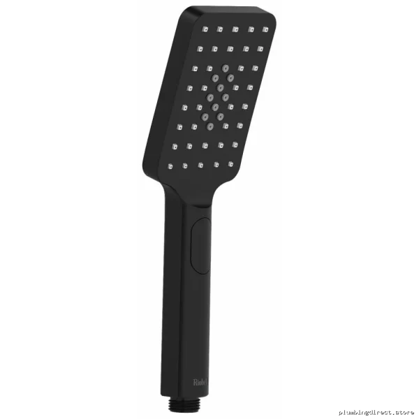Black 2-Spray Handheld Showerhead 1.8 GPM Water Saving RIOBEL 4365BK