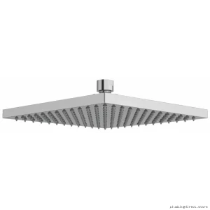 RioBel 488C Chrome Rainfall Showerhead with 8 Spray Jets