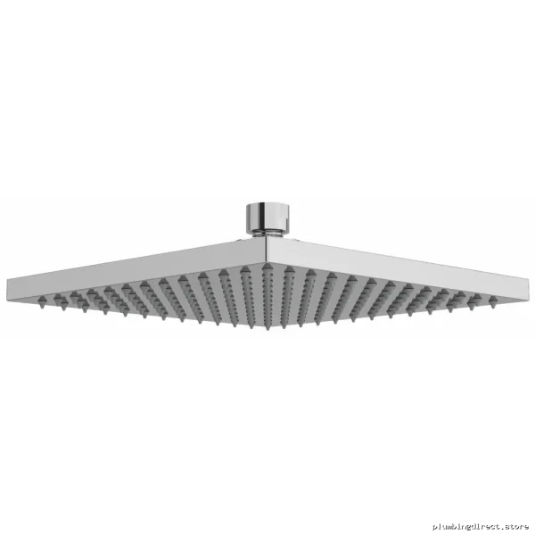 RioBel 488C Chrome Rainfall Showerhead with 8 Spray Jets
