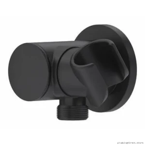 Black Handheld Shower Head with Wall Mount - RIOBEL 4950BK