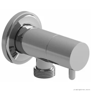 Chrome Shutoff Valve Hand Shower Outlet - RIOBEL 739C Water Control