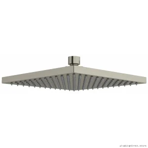RIOBEL 8-Inch Square Brushed Nickel Showerhead | 488BN Model