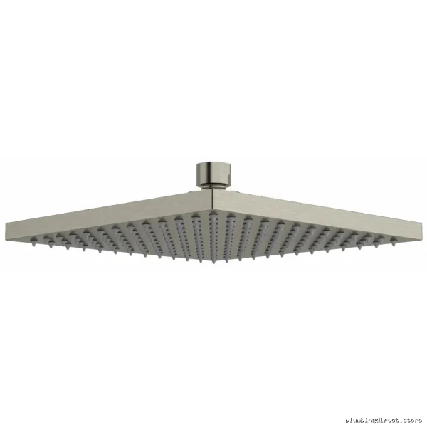 RIOBEL 8-Inch Square Brushed Nickel Showerhead | 488BN Model