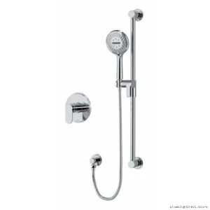 Thermostatic Pressure Balance Shower Faucet - PEX Compatible Anti-Scald Chrome AA54C-SPEX RIOBEL