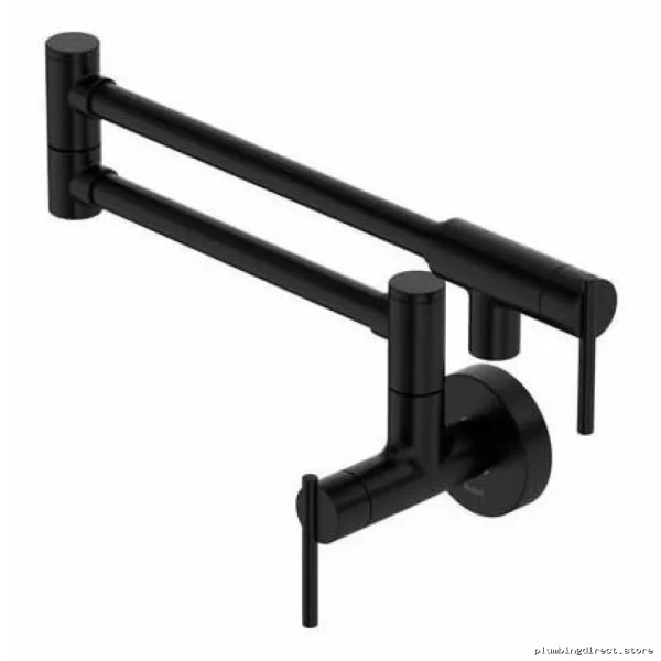 RIOBEL Lateral Pot Filler Faucet in Black - Model LT900BK