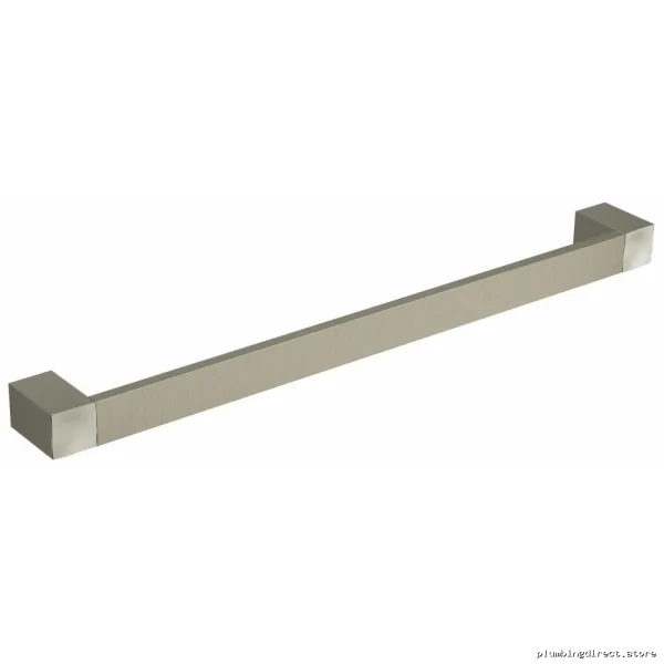 RIOBEL Brushed Nickel 24-Inch Towel Bar - Modern Bathroom RF5BN