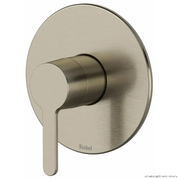 RioBel Brushed Nickel Nibi Pressure Balance Shower Valve Trim TNB51BN