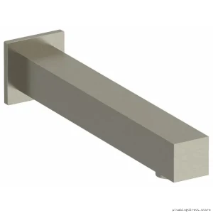 RioBel Brushed Nickel Tub Spout for Bathroom Faucets 885BN