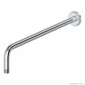 Chrome 20-Inch Wall Mount Shower Arm with Round Escutcheon Design - RIOBEL 563C