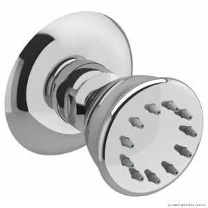 Chrome 327C Round Body Single-Use Spray - RIOBEL