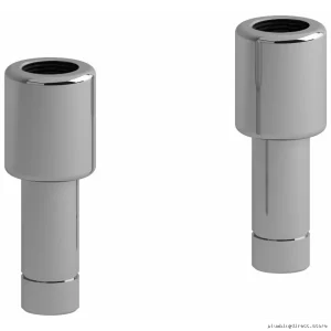 Chrome 3.5 Inch Union Pipe Extension Fitting by Riobel EXTTU33C