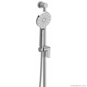 RioBel Chrome 4-Spray Hand Shower with Adjustable Slide Rail 4664C