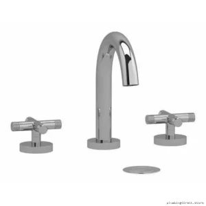 RioBel Chrome Bathroom Sink Faucet Set - Modern Design, Easy Installation