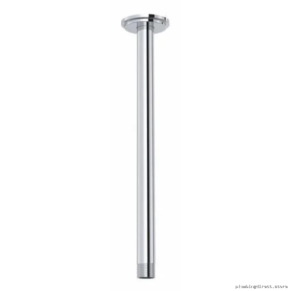 Chrome Round Escutcheon Ceiling Shower Arm 12 Inch RIOBEL 567C