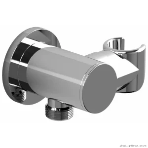 RIOBEL Chrome Handheld Shower Head with Wall Mount Holder 4950C