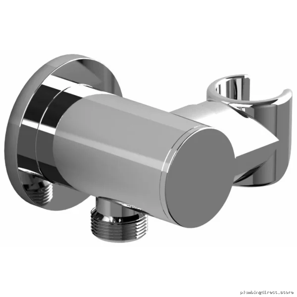 RIOBEL Chrome Handheld Shower Head with Wall Mount Holder 4950C
