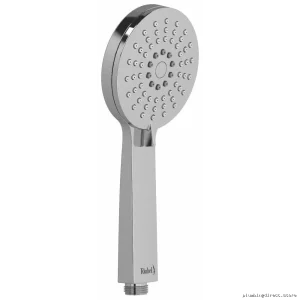 RioBel Chrome 1.8 GPM 3-Mode Handheld Showerhead for Modern Bathrooms