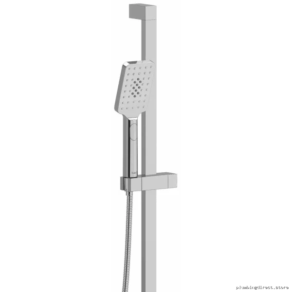 RIOBEL Chrome Handshower Model 4865C - Dual Function with 34 Slide Bar