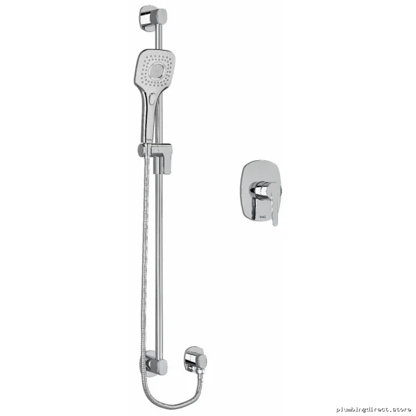 Chrome Pressure Balance Shower Valve with PEX Fittings - RIOBEL VY54C