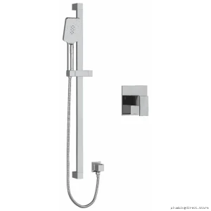 RIOBEL Chrome Pressure Balanced Shower Faucet with PEX Connection