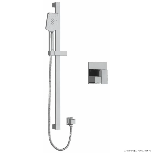 RIOBEL Chrome Pressure Balanced Shower Faucet with PEX Connection