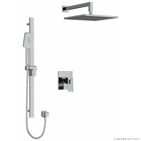 Chrome Shower Faucet Trim Kit TKIT5123C by RIOBEL - Premium Finish