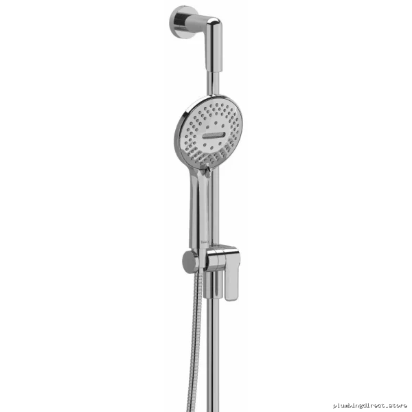RIOBEL Chrome Shower Kit with Adjustable Height & 3 Spray Modes