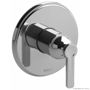 RIOBEL Chrome Pressure Balance Shower Valve Trim - Model TMMRD51JC