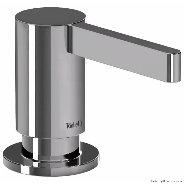 Chrome Finish Soap Dispenser SD7C by RIOBEL - Modern Bathroom Essential