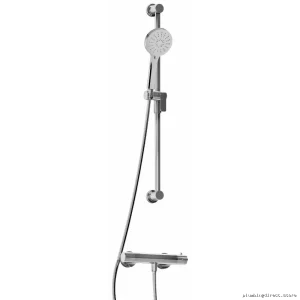 RIOBEL Chrome Thermostatic Shower Mixer Valve KIT4077CSTMC for Bathroom
