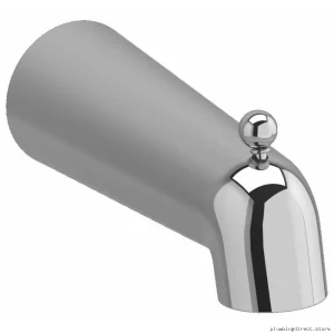 Riobel Chrome Tub Spout with Diverter - P871C Pro Series Faucet