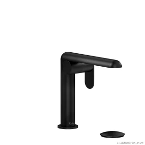 RIOBEL Single Hole Bathroom Faucet - Black CIS01BK Sleek Design