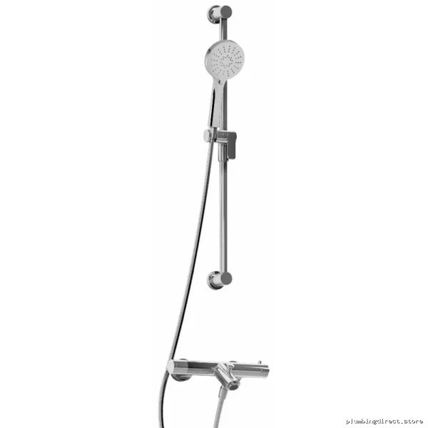 RIOBEL CS Thermostat Valve - Chrome Modern Design Kit