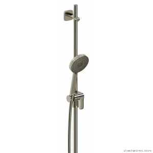 Dual-Function Rainfall Handshower with 36-Inch Adjustable Rail - Polished Nickel 7007PN RIOBEL