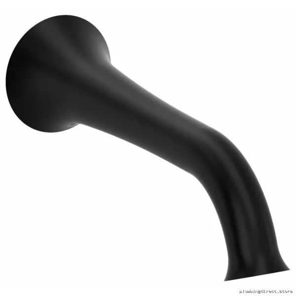 RIOBEL Black Edge Tub Spout ED80BK – Durable & Stylish Spout for Your Tub